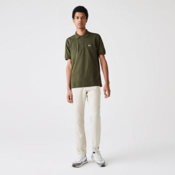 Lacoste Classic Fit L.12.12 Polo Shirt - Šortky Pánské Hnědožlutý Zelene | CZ-cBDQ8U